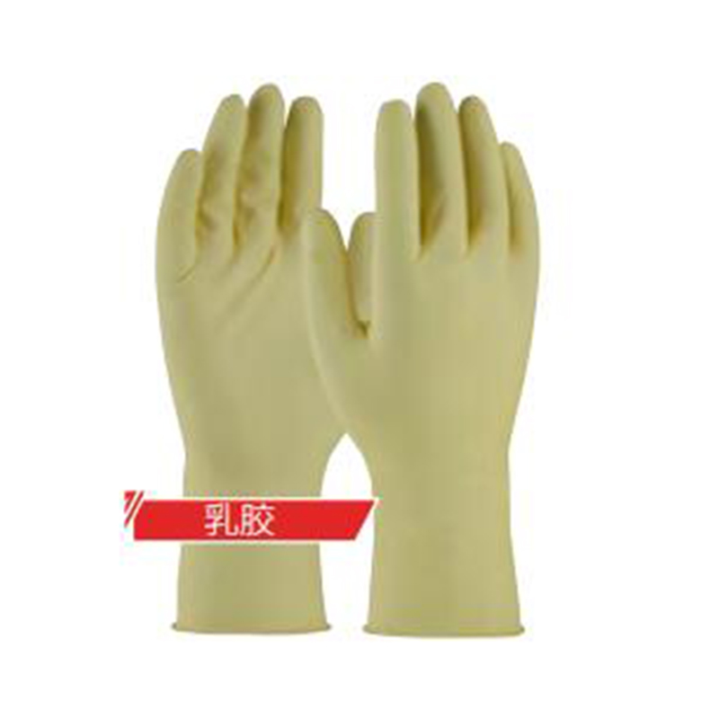 PIP 100-323000乳白色防滑一次性乳胶手套
